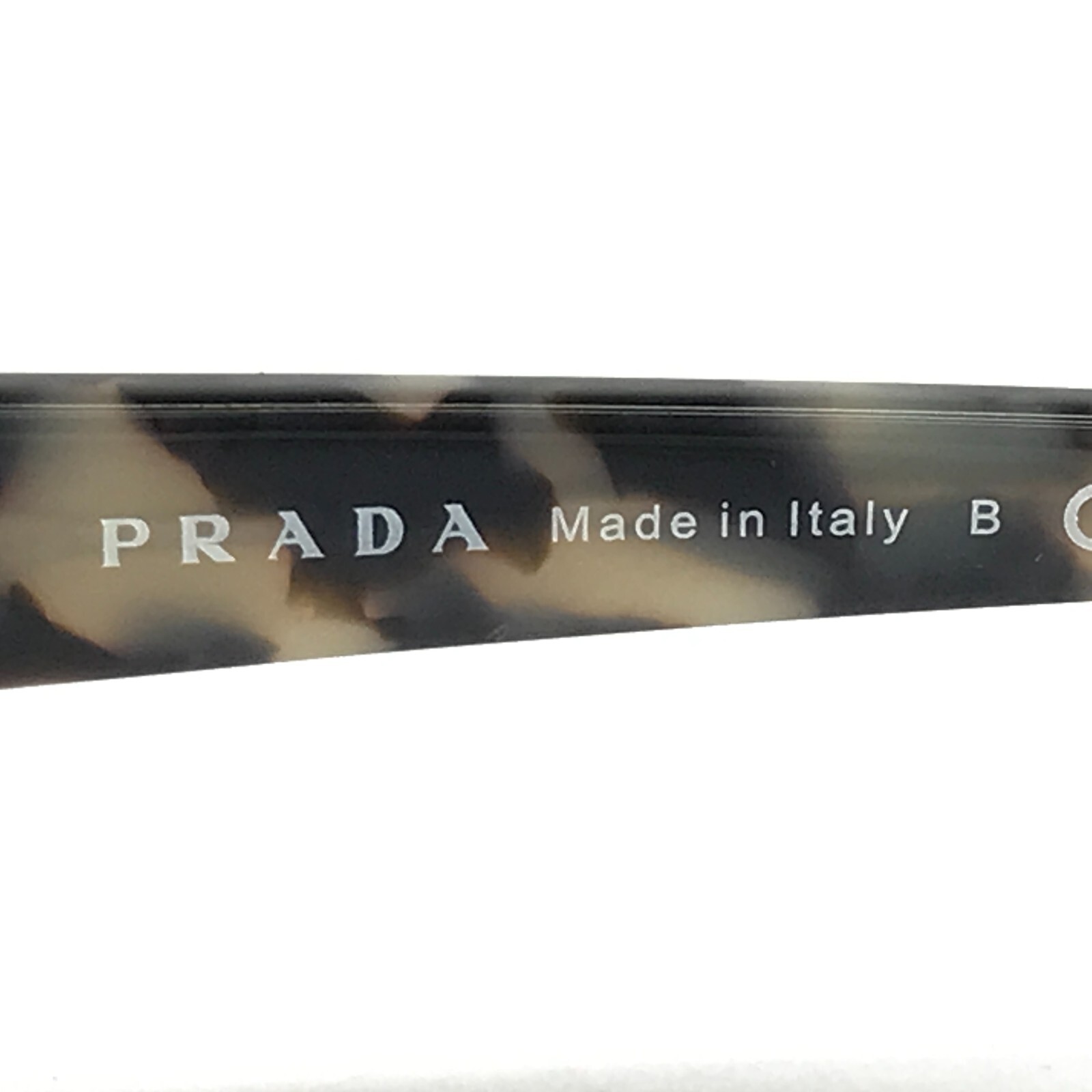 PRADA Eyeglasses Frames VPR 18O ROK-1O1 Black Gray Tortoise Cat Eye 54-18-135 thumbnail 11