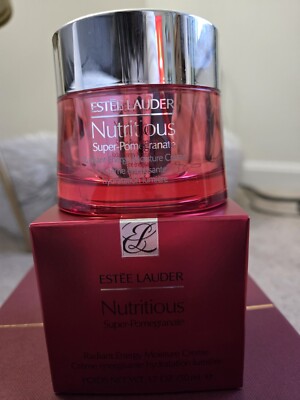 Estēe Lauder NUTRITIOUS SUPER POMEGRANATE Energy Moisture Creme 1.7oz - 50ml
