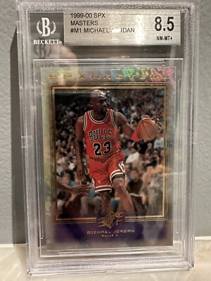 1999-00 Upper Deck SPX MASTERS #M1 MICHAEL JORDAN (the GOAT 