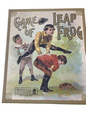 Spiel von Leap Frog Heritage Spielzeug und Spiele. Komplett ~ Brettspiel im Vintage Stil