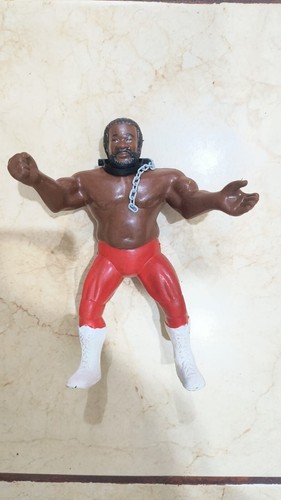 WWF LJN Junkyard Dog with chain wrestling figure...