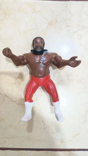 WWF LJN Junkyard Dog with chain wrestling figure