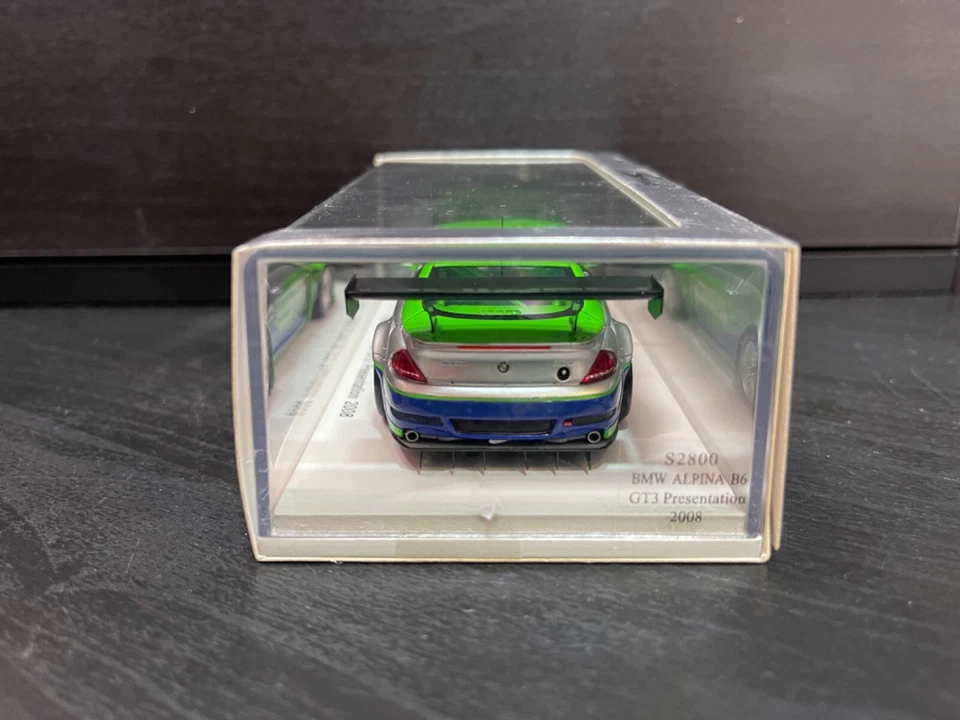 1/43 BMW ALPINA B6 GT3 PRESENTATION 2008 SPARK S2800 - Immagine 3 di 4