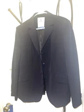 Tredstep Symphany Style Show Coat Navy Ladies Hunter Jumper 16 used 1x