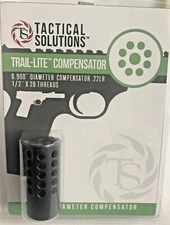 Tactical Solutions Trail-Lite .900" Compensator  For Browning Buck Mark Black