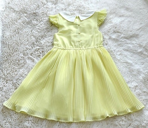 Janie and Jack Girls Pleated Chiffon Dress Size 7 years - Picture 15 of 16