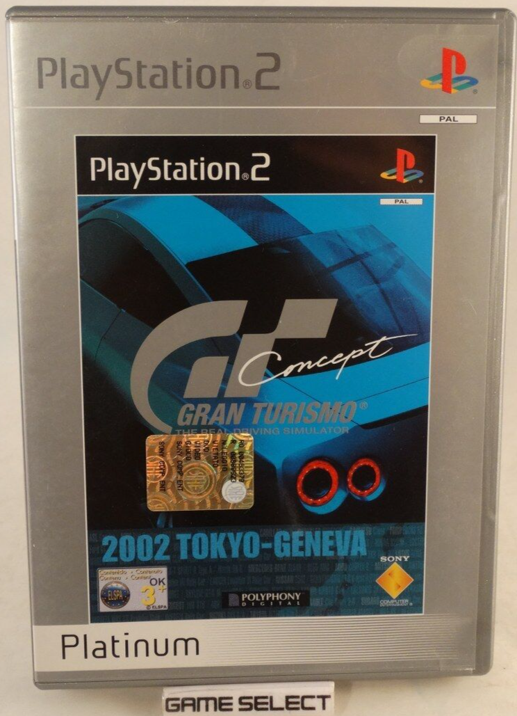 Gran Turismo Concept : 2002 Tokyo-Geneva Platinum - PS2 - Jeu Occasion