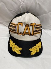 Vintage Cat Diesel Power Hat Louisville Mfg Co. Snapback Made in USA