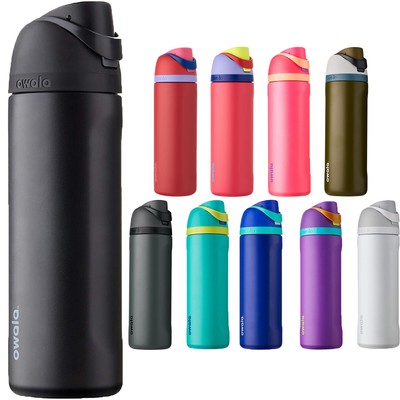 Owala FreeSip 24 oz. Vacuum Insulated Stainless Steel Water Bottle , owala freesip - Vimarsana News