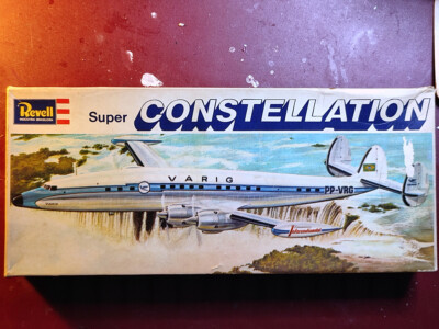 Revell Modell Nr. H-158 Varig Lockheed Super Constellation, Maßstab 1:128 exakt