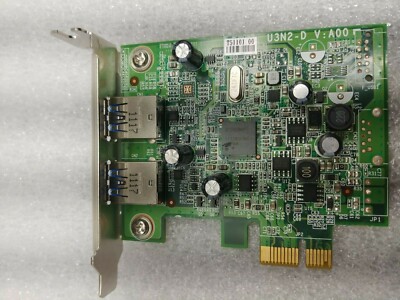 Dell 0FWGJ8 USB 3.0 Dual Port PCIE Low Profile Expansion Card Great Condition!!!
