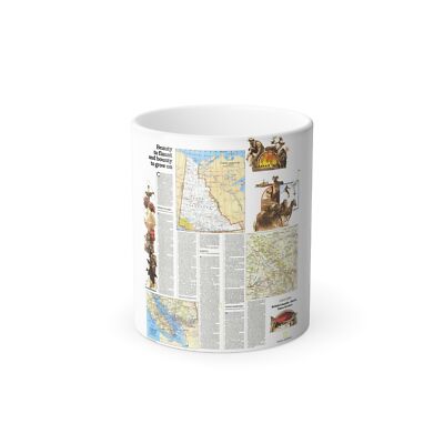 Canada - British Columbia, Alberta & Yukon 2 1978 (Map) Color Changing Mug  11oz | eBay