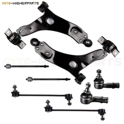 BRTEC 8pcs Front Lower Control Arm kit Compatible with Ford Focus 2000 2001 2002 2003 2004 with Ball Joints Sway Bars Tie Rods, Control Arms - Canada
