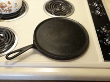 Vintage "MAID OF HONOR" Cast Iron Griddle for Sears 1950s, One Owner