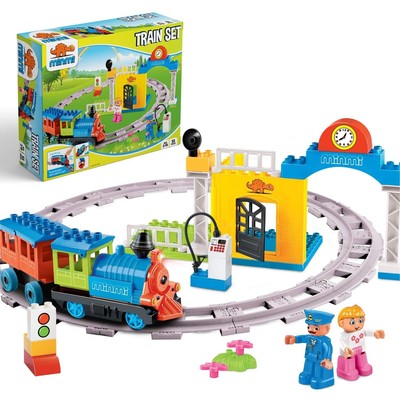 Electric Train Set-Toddler Train Toy Figures & Playsets for Age 2-10Year Old ...