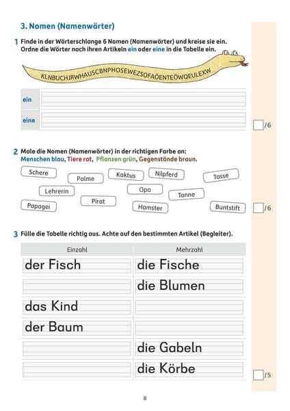 Thumbnail - Tests In Deutsch - Lernzielkontrollen 2. Klasse