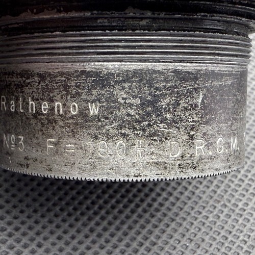 Vintage Emil Busch Rathenow Anastigmat Omnar serie II f5.5 no 3 F=190mm Defekt - Picture 16 of 20