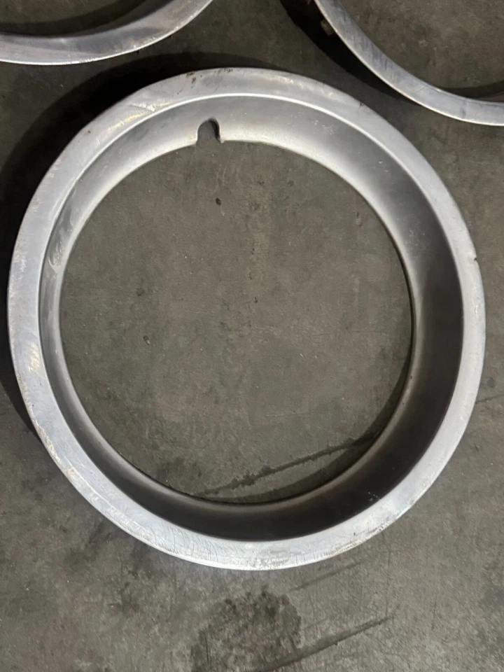 VW Mk2 Mk1 Jetta Golf Audi 100 Passat 14 x 6 inch Steel wheel Trim Ring - Image 4 of 4