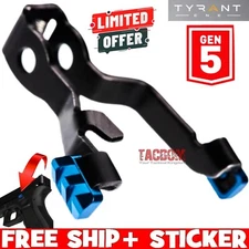 Tyrant Designs Extended Slide Stop BLUE Release GL0CK GEN 5 17 19 26 34 45  DEAL