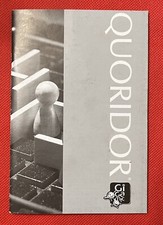 Quoridor Game Replacement Pieces: INSTRUCTION MANUAL -Excellent Condition
