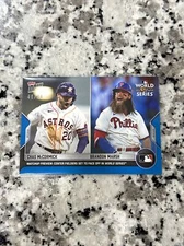 Chas McCormick Brandon Marsh 2022 Topps Now WSM-7 RC Astros BLUE 46/49!!!