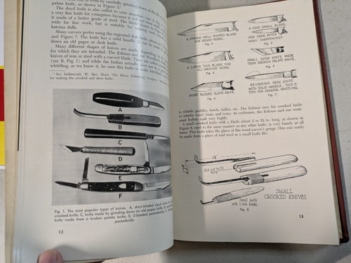 1945 Ben Hunt's Whittling Book Hardcover - Imagen 5 de 5