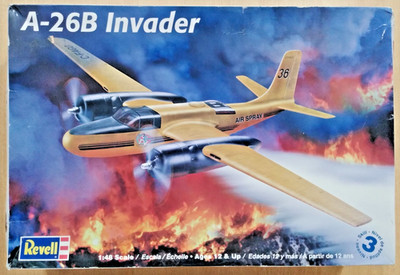 18-5524 REVELL 1:48 Scale DOUGLAS A-26B INVADER Plastic Model Kit