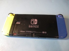 Nintendo Switch System 32GB Console w/Neon Yellow & Blue Joy-Cons +Case & Extras