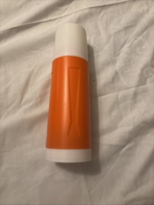Retro Vintage Thermoskanne Orange Weiß Becher Klein Praktisch Stil Picknick 