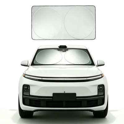 Feildoo Windshield Sunshade Interior UV Blocker Sun Shield Fit for Jeep