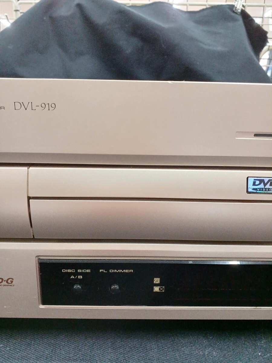 Pioneer DVL-919 DVD CD LD Dolby DTS HiFi Multi Format Video DVD