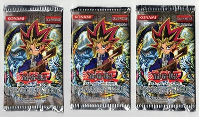 YUGIOH METAL RAIDERS 3X BOOSTER PACKS 1ST EDITION PORTUGUESE