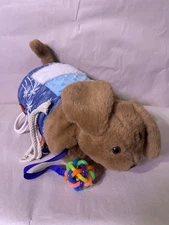 Huggable Dog  Calm Cuddle Sensory Autism ADHD  Development Fidgets Plush