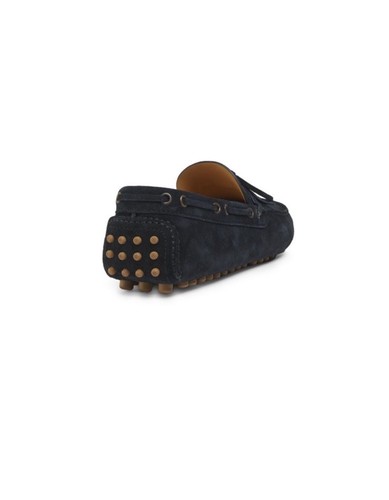 New Brunello Cucinelli Men Suede Car Shoes Driver Loafer Blue 7 9 10 10.5 11 13 - Picture 4 of 6
