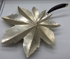Vintage Airedelsur Alpaca Silver Maple Leaf T...