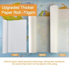 Carta Modroc Paris 16 Rotoli - Cartapesta 8x3 Cm Per Bambini, Per Maschere E Sculture - Foto 8