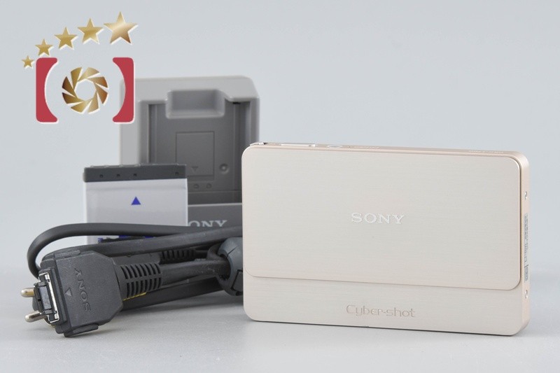 Sony Cyber-Shot DSC-T700 Gold 10.1 MP Digital Camera [Japanese