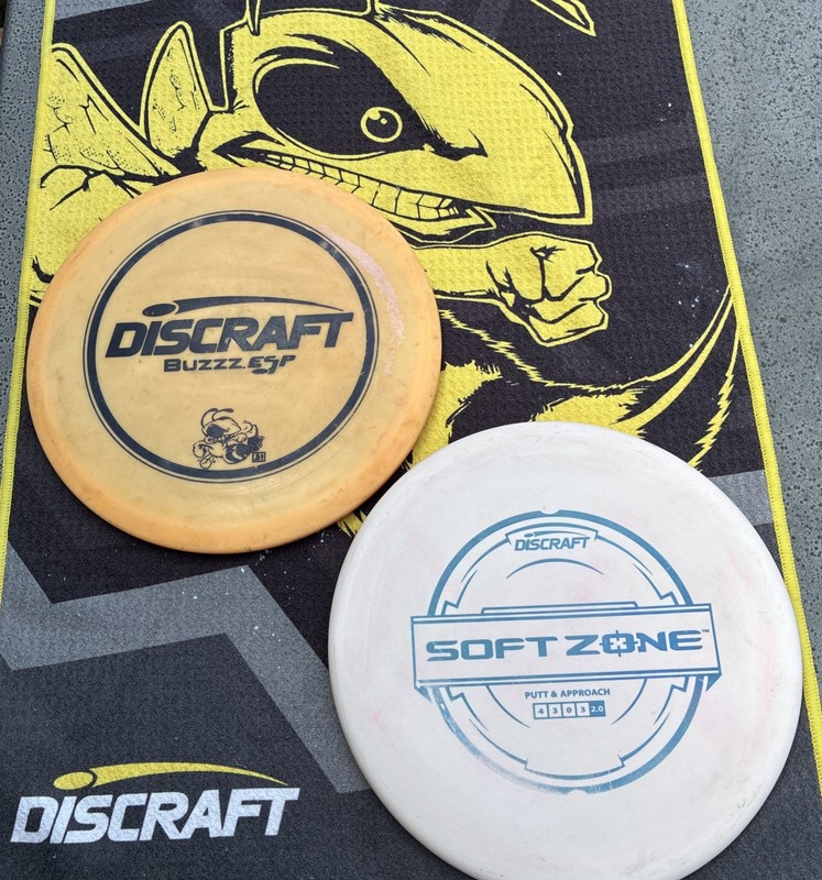 Lot of 3 - Discraft ESP Buzzz PFN Wixom Skinny Tooled OOP,Soft Zone, Buzzz Towel