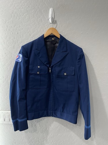 Vintage Windhund Bus Uniform Jacke Gr. 40