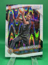 2025 Panini Prizm WNBA Rayah Marshall RC #47 White Seismic Prizm Connecticut Sun