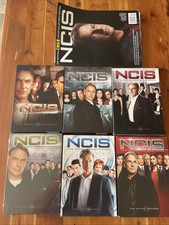 NCIS COMPLETE SEASONS 1, 2, 3, 4 UNOPENED , 5, AND 6TH DVD SETS MAGAZINE