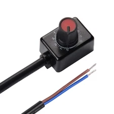 DC 0-10V Knob Dimmer Mini Controller Rotary Switch ON/Off PWM Dimming for 0/1-10