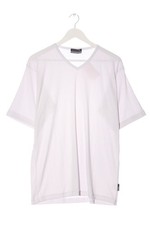 ENZO LORENZO V-Ausschnitt-Shirt Damen Shirt Gr. DE 42 wollweiß Casual-Look