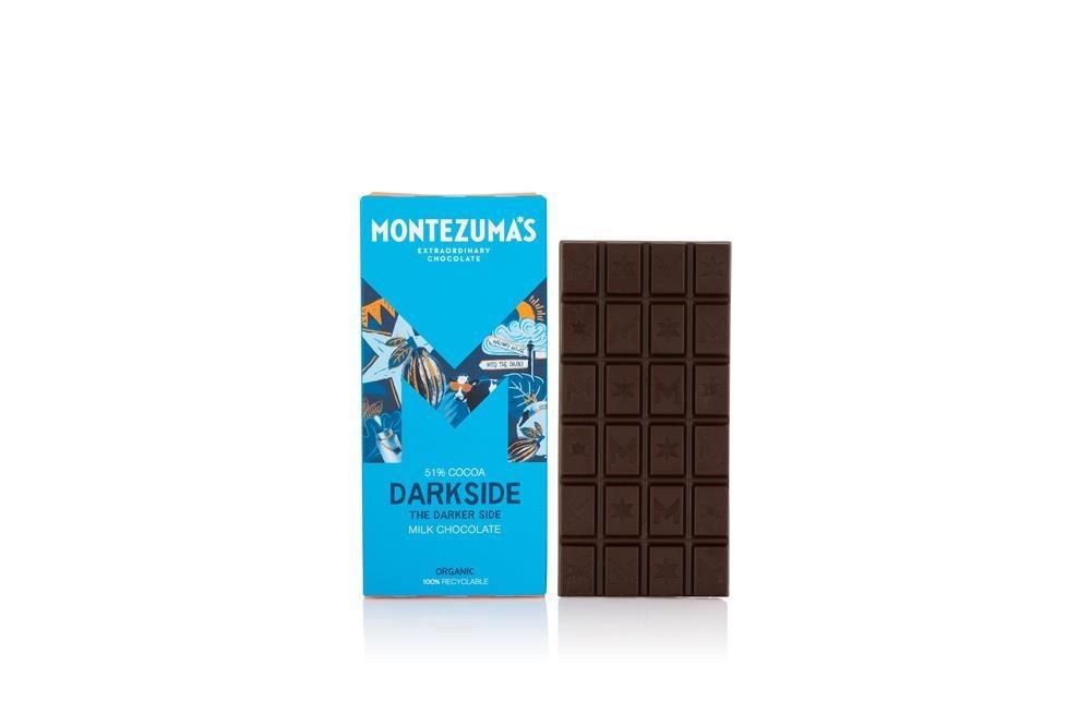 Montezuma's Chocolates Montezuma's Chocolate Milk Chocolate Bar 90g [Pack of 12] - Image 4