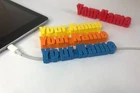 Personalised 3D Printed Cable Clip Custom Cable Management Pack of 2 – Durable