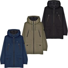 Lambretta Mens Terrace Retro Warm Winter Hooded Fashion Jacket Coat