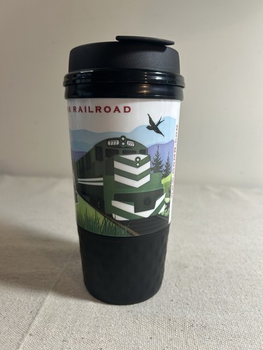 Taza de café Great Smoky Mountains Railroad vaso de viaje 7 1/2" Whirley Drinks - Imagen 2 de 6
