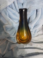 Murano Flavio Poli Glass Vase- Seguso, Italy.