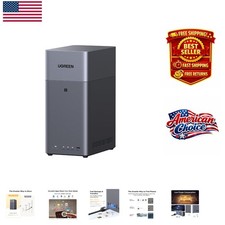 Revolutionary NAS DH2300: 60TB Storage, AI Ph...