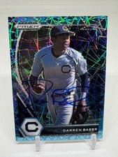 2021 Panini Prizm Draft Picks - Darren Baker #PDP202 Blue Velo (RC) SIGNED